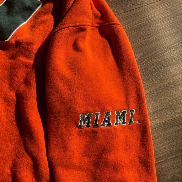 Orange University Of Miami Hoodie XXL - Picture 8 of 9